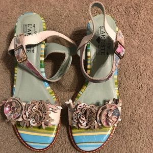 L’Artiste ladies dressy sandals. Size 39 EU